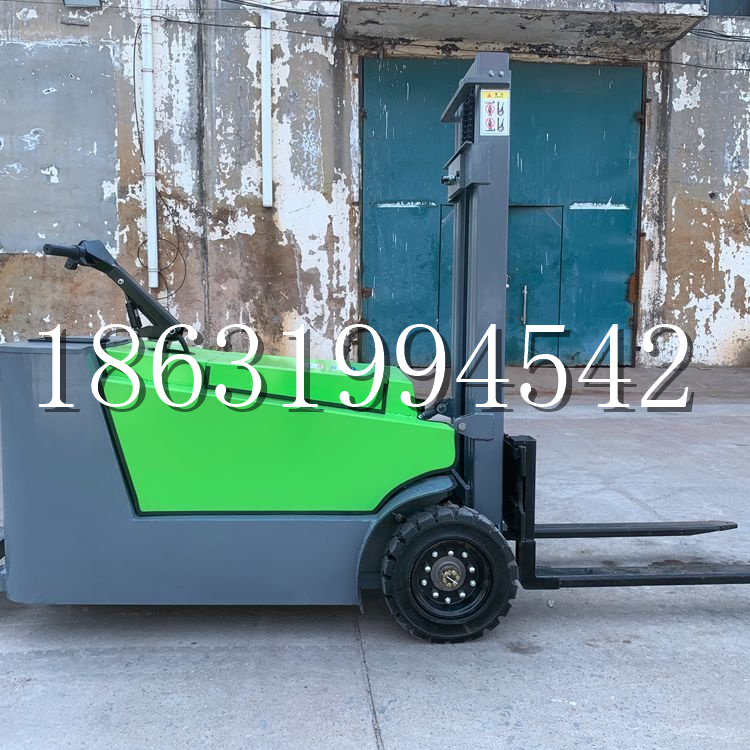 莿桐乡小型电动叉车1吨2吨步行站驾式电瓶堆高充电装卸车液压升降车铲车